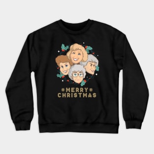 Christmas golden girls Crewneck Sweatshirt
